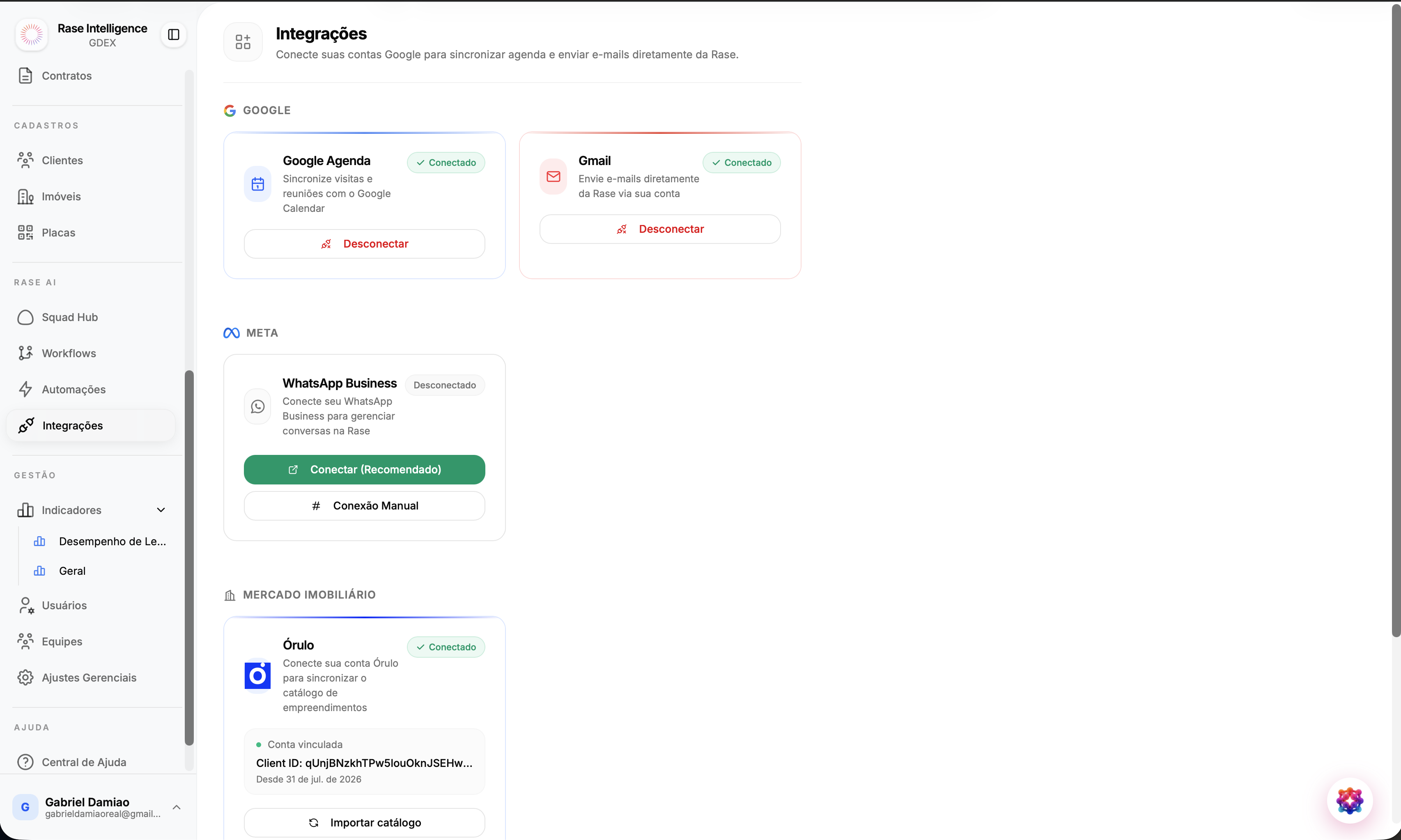 Integrações — Ecossistema Aberto